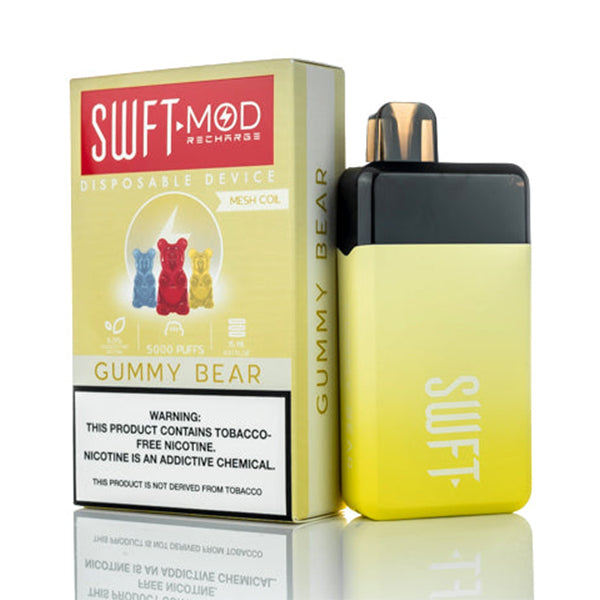 SWFT Mod Disposable | 5000 Puffs | 15mL Gummy Bear with Packaging