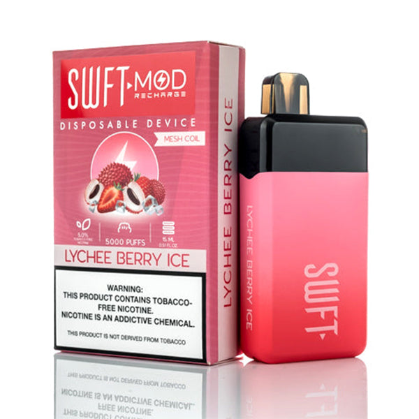 SWFT Mod Disposable | 5000 Puffs | 15mL Lychee Berry Ice