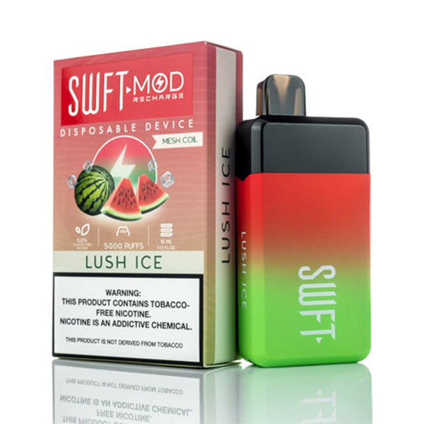 SWFT Mod Disposable | 5000 Puffs | 15mL Lush Ice with Packaging