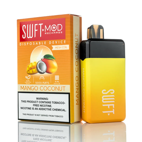 SWFT Mod Disposable | 5000 Puffs | 15mL Mango Coconut with Packaging