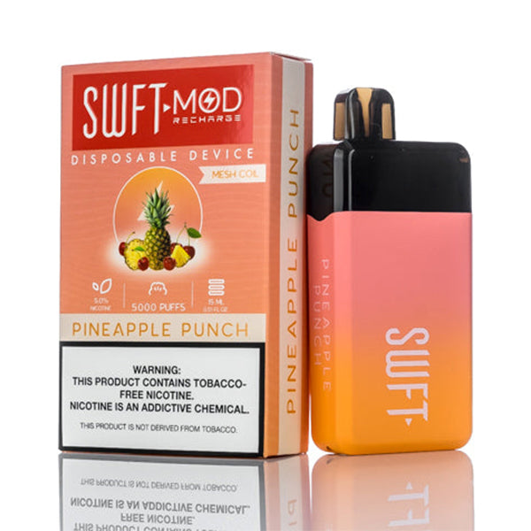 SWFT Mod Disposable | 5000 Puffs | 15mL Pineapple Punch with Packaging
