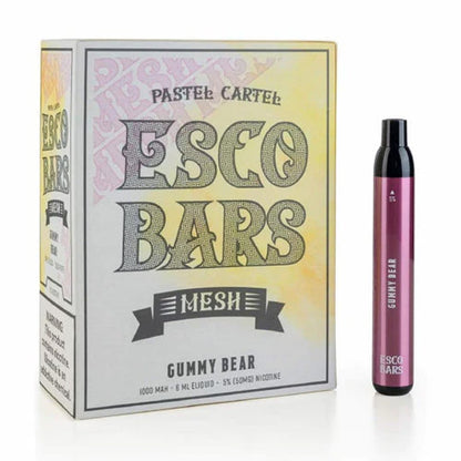 Esco Bars Mesh Disposable | 2500 Puffs | 6mL Gummy Bear with Packaging