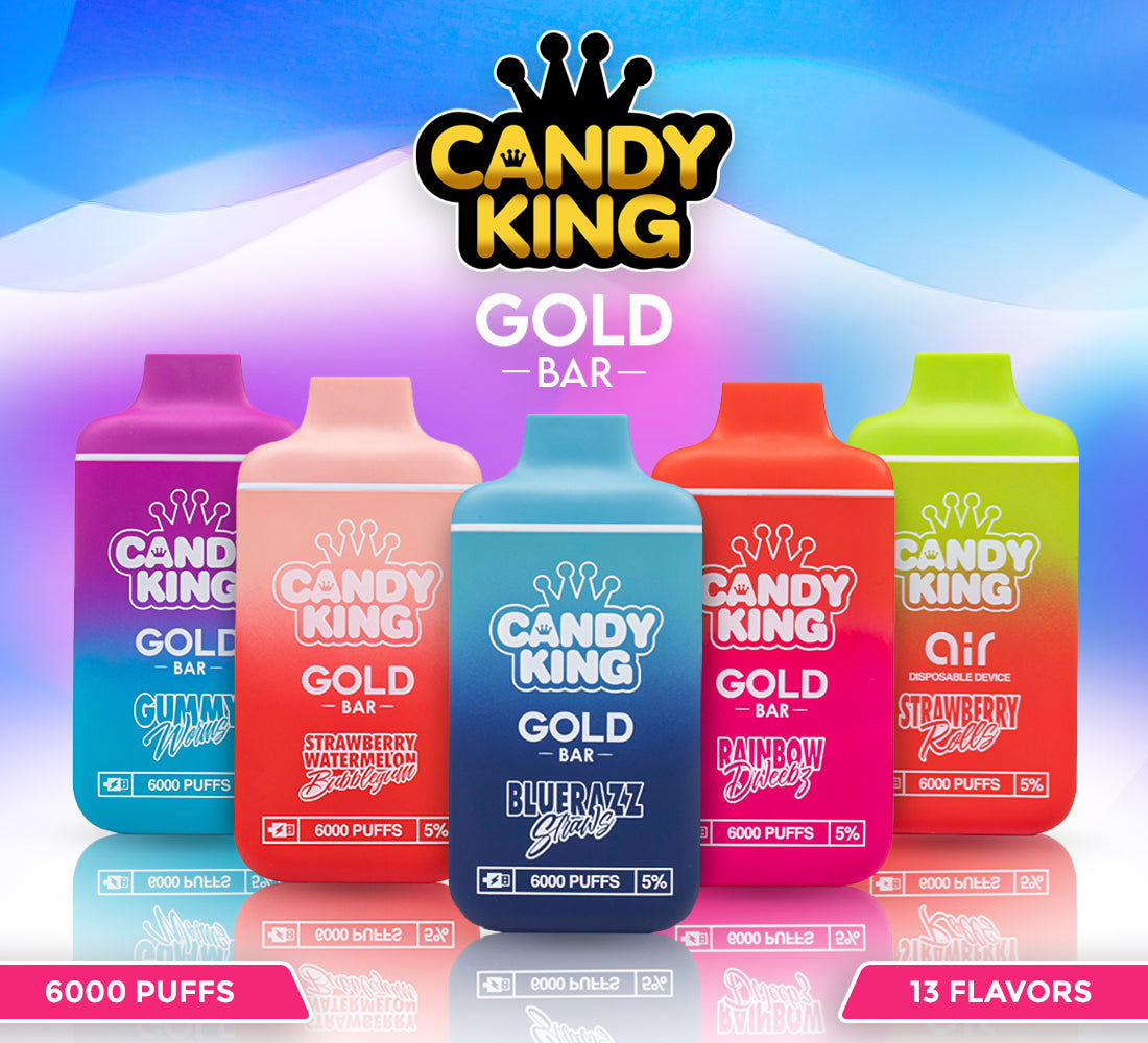 Candy King Gold Bar Disposable | 6000 Puffs | 13mL