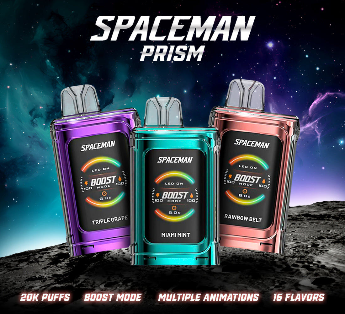 Space Man Prism Disposable 20000 Puffs 18mL 50mg
