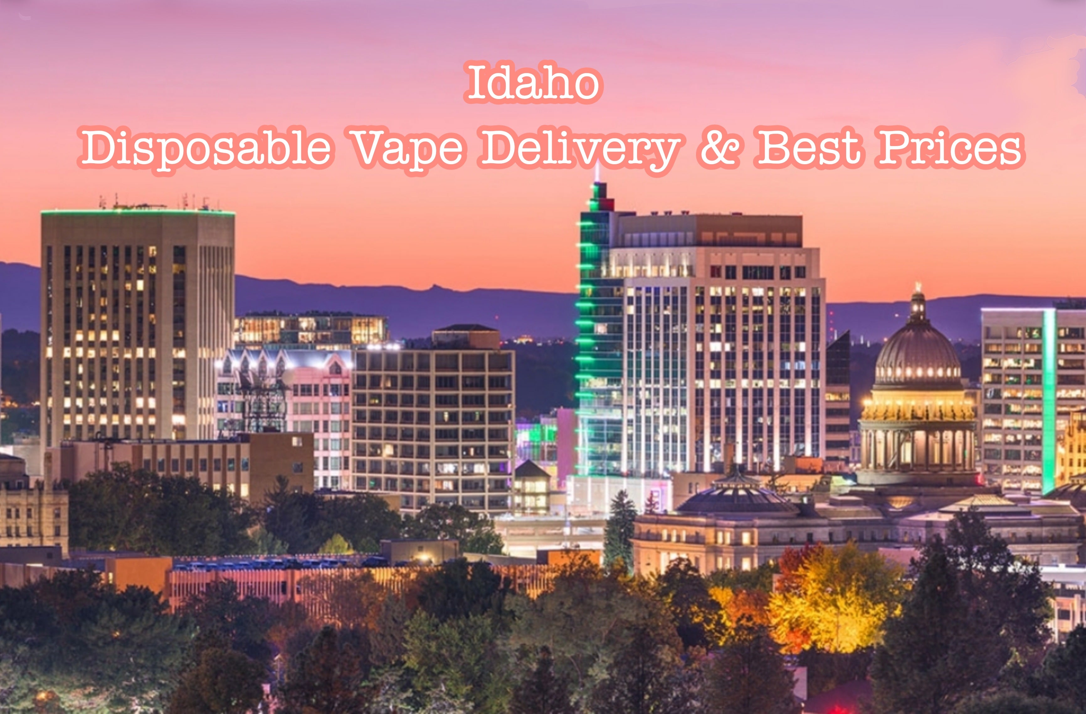 Idaho - Disposable Vape Delivery & Best Prices