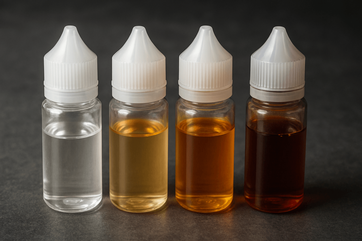 How E-Liquid Color Changes Can Signal Quality or Spoilage