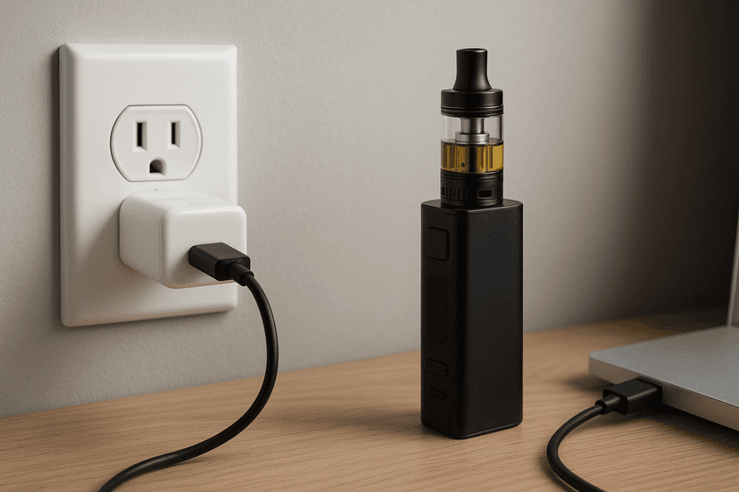Charging Your Vape Safely: Wall Adapter vs. USB Port