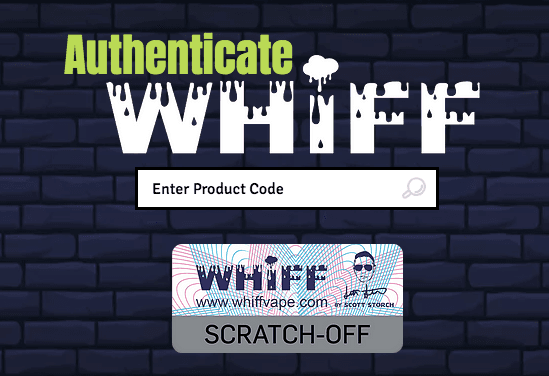 Verify Whiff Disposable Vapes