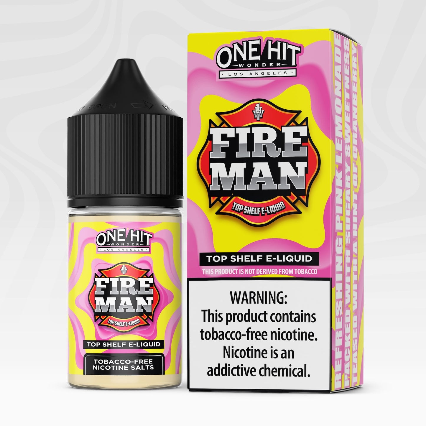 Fire Man TF-Nic by One Hit Wonder TF-Nic Salt Series 30mL with Packaging