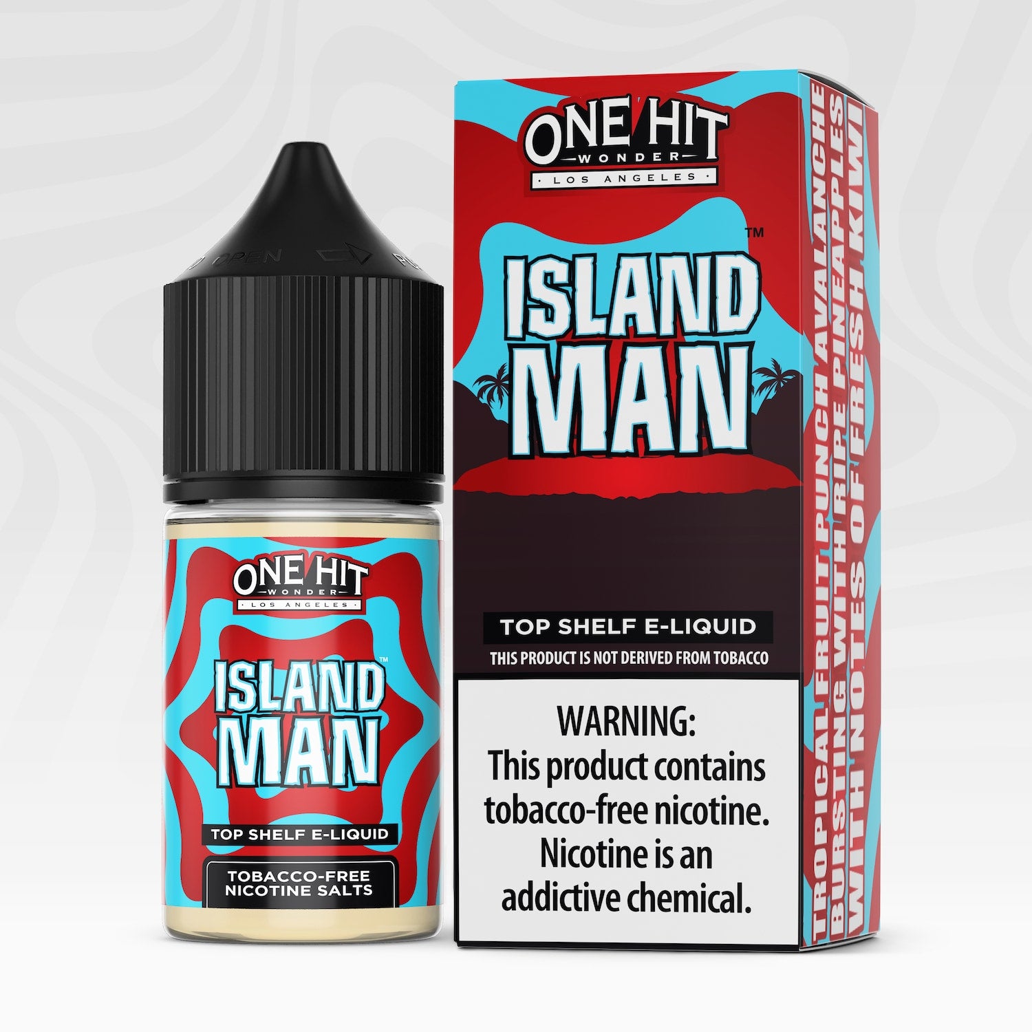 Island Man TF-Nic by One Hit Wonder TF-Nic Salt Series 30mL with Packaging