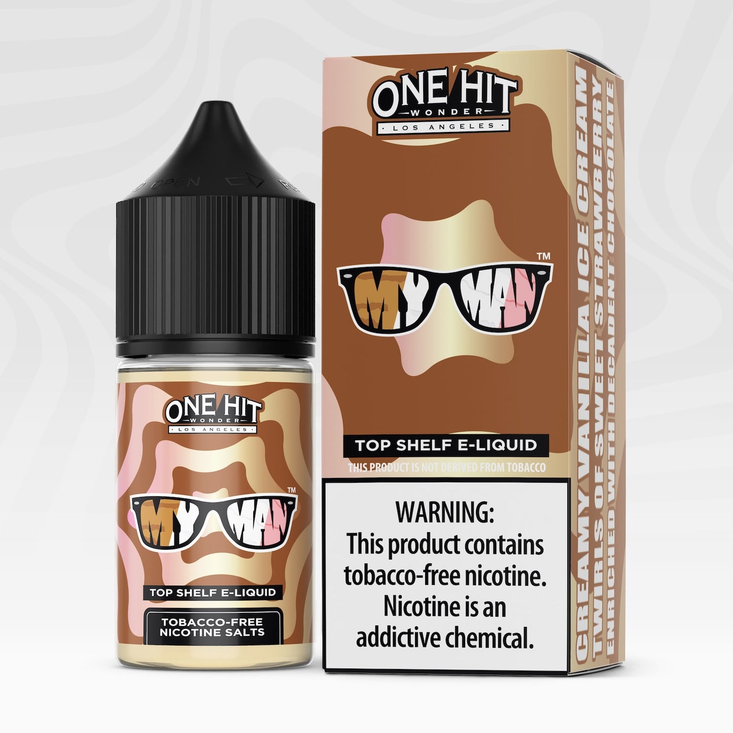 My Man TF-Nic by One Hit Wonder TF-Nic Salt Series 30mL with Packaging