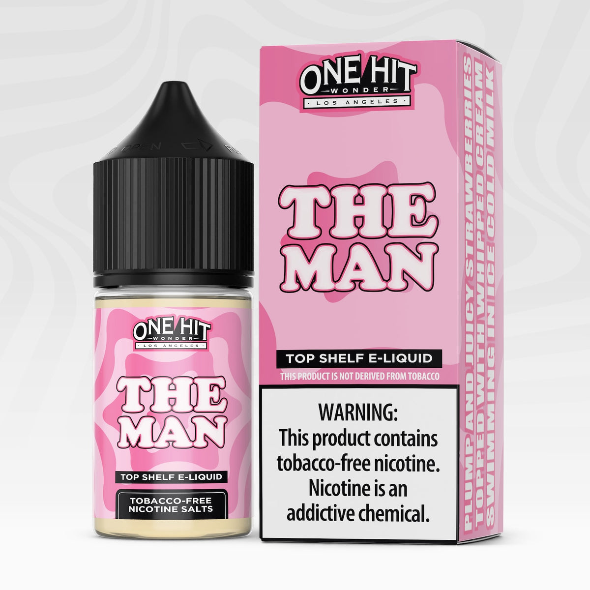 The Man TF-Nic by One Hit Wonder TF-Nic Salt Series 30mL with Packaging
