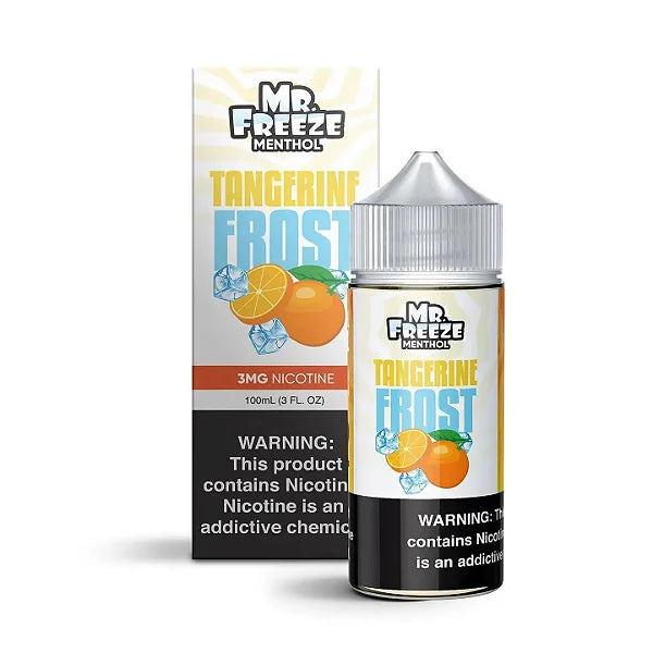 Tangerine Frost by Mr. Freeze Tobacco-Free Nicotine Series 100mL with Packaging