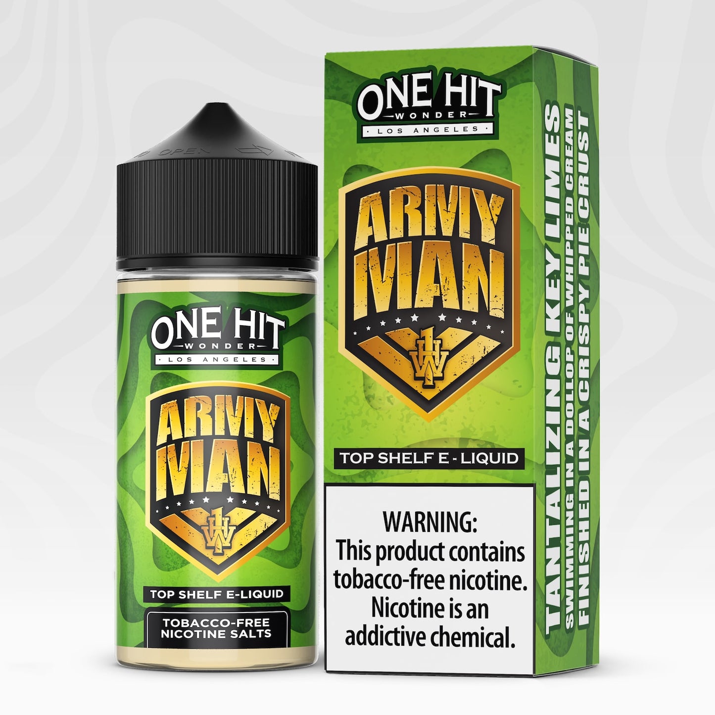 Army Man TF-Nic by One Hit Wonder TF-Nic Series 100mL with Packaging