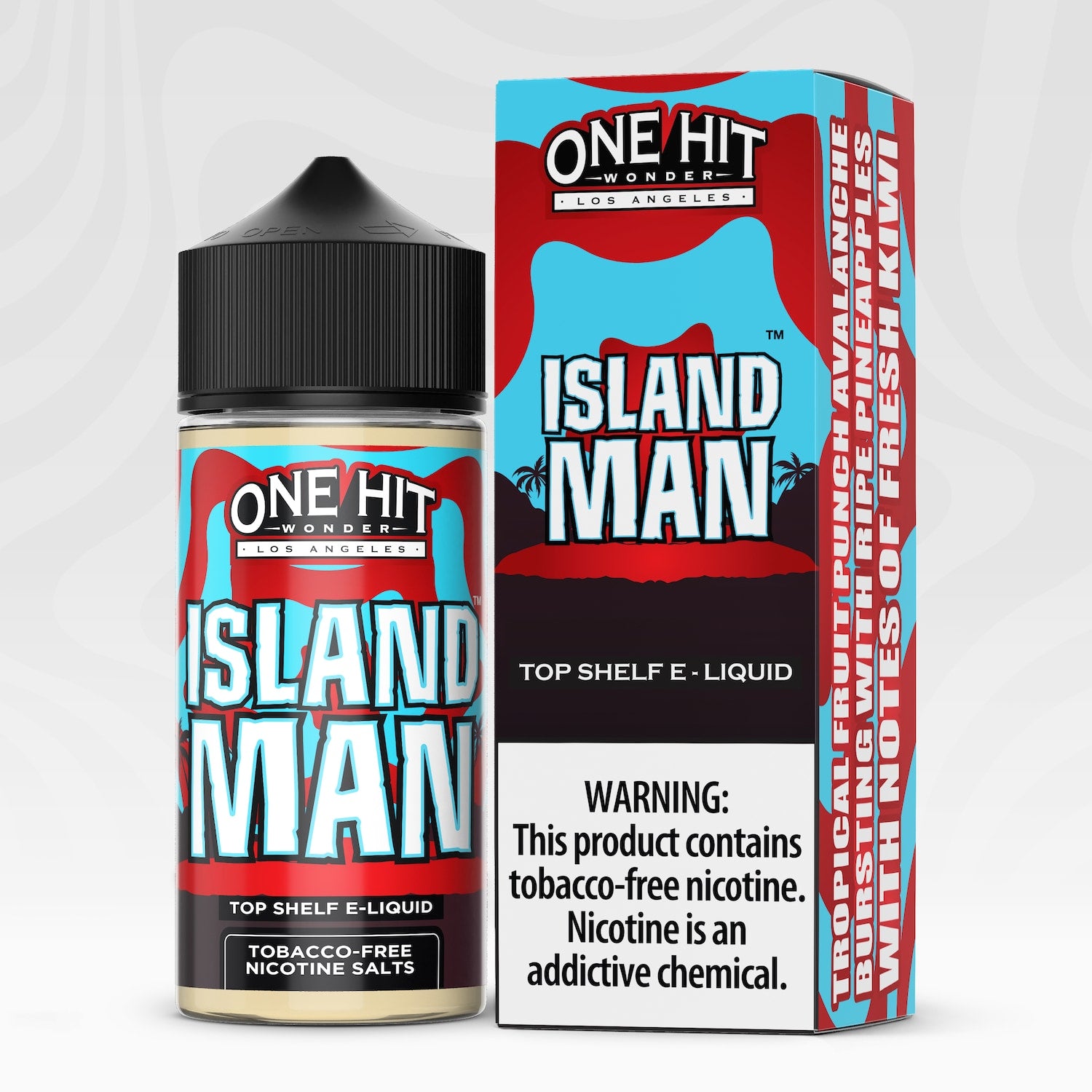 Island Man TF-Nic by One Hit Wonder TF-Nic Series 100mL with Packaging