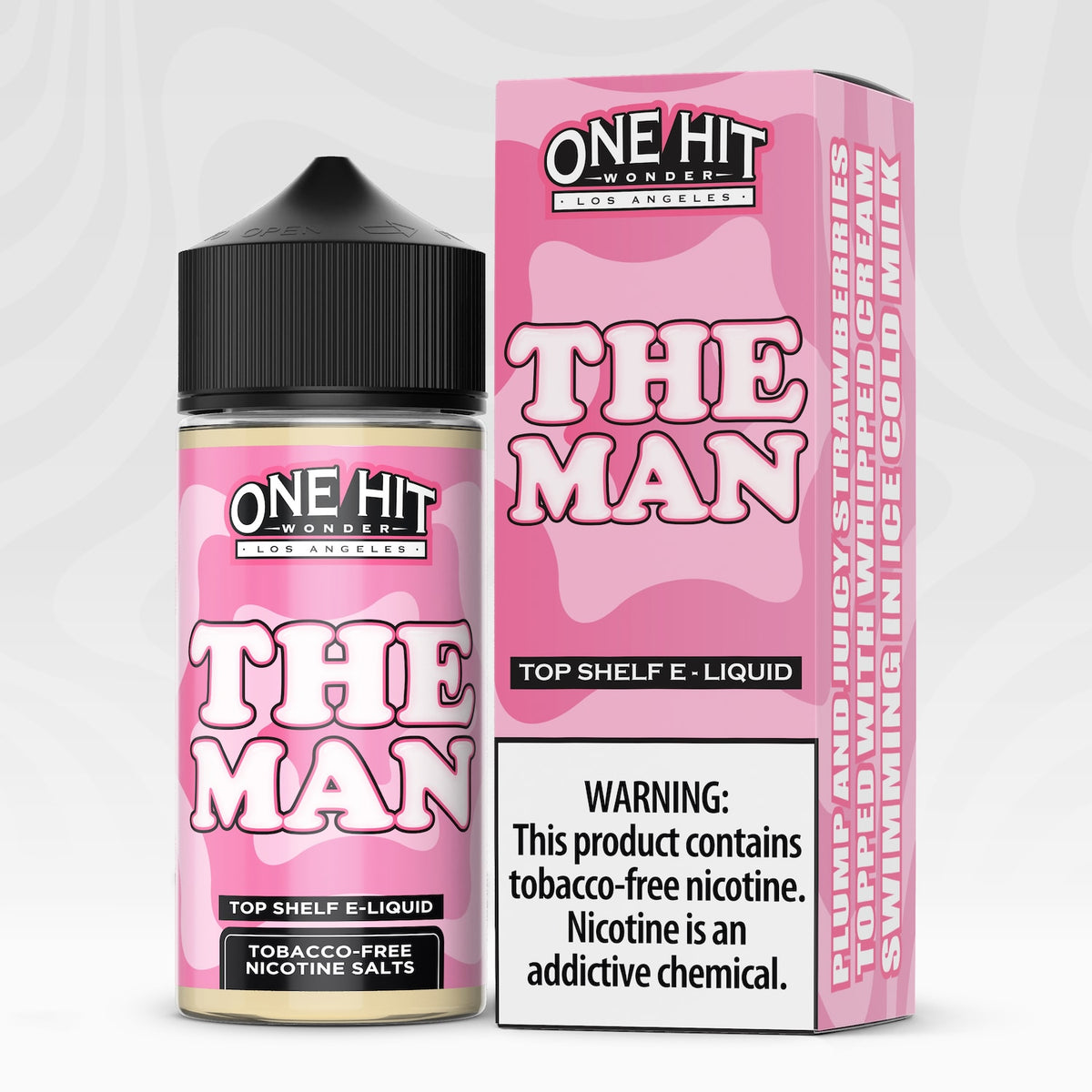 The Man TF-Nic by One Hit Wonder TF-Nic Series 100mL with Packaging