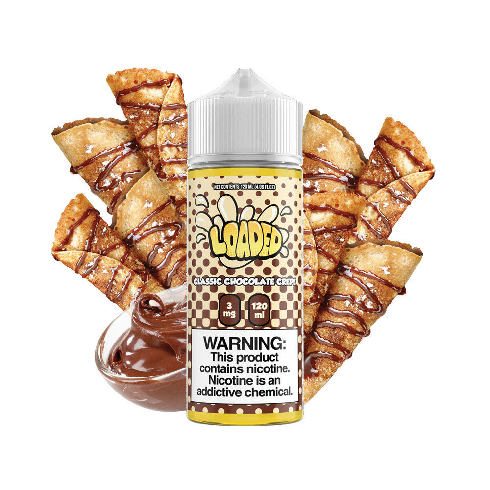 Classica Chocolate Crepe by Loaded Series 120ml Bottle