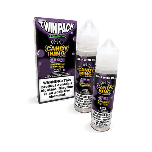 Grape by Candy King Bubblegum Collection Series 120mL with Packaging