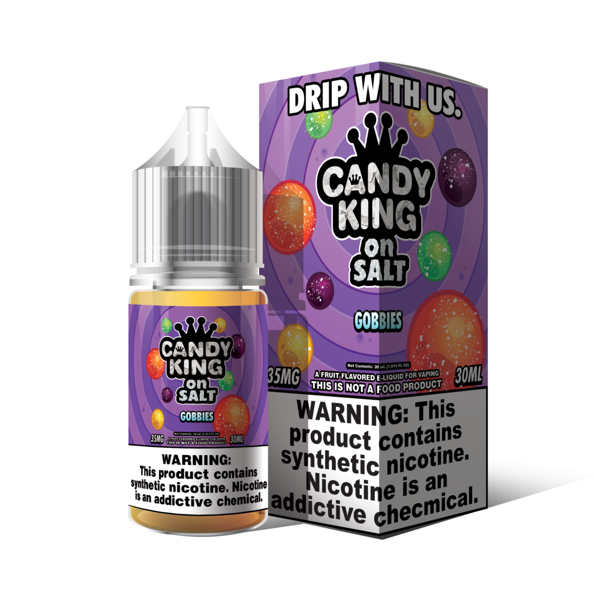 Gobbies by Candy King on Salt Series 30mL with Packaging