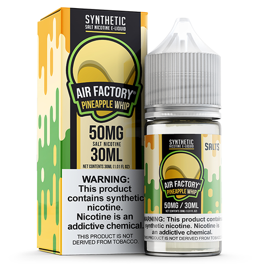 Hawaiian Pineapple (Pineapple Whip) by Air Factory Salt Tobacco-Free Nicotine Series 30mL with Packaging