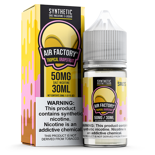 Tropical Grapefruit by Air Factory Salt Tobacco-Free Nicotine Series 30mL with Packaging