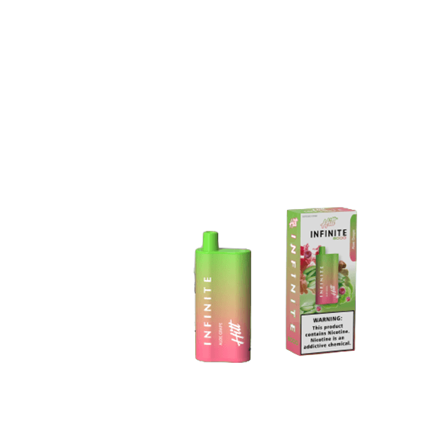 Hitt Infinity Disposable 8000 Puffs 20mL Aloe Grape with Packaging