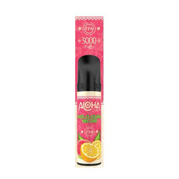 Aloha Sun Disposable | 3000 Puffs | 8mL Pass-O-Guava Nectar with Packaging