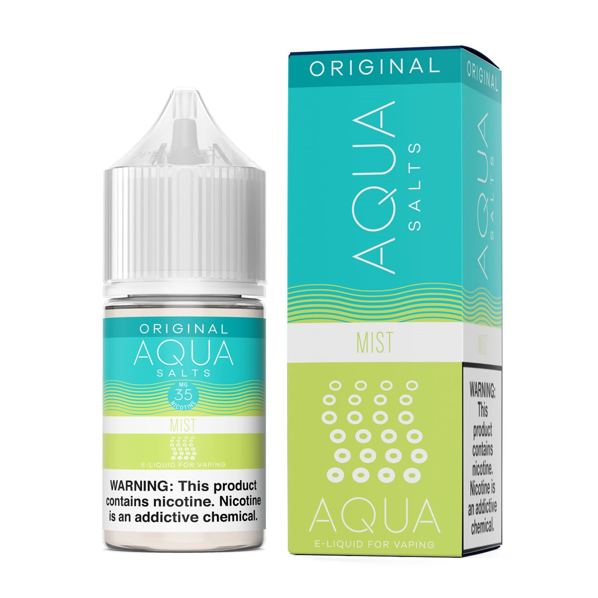 Mist by Aqua Salts Series 30mL with packaging