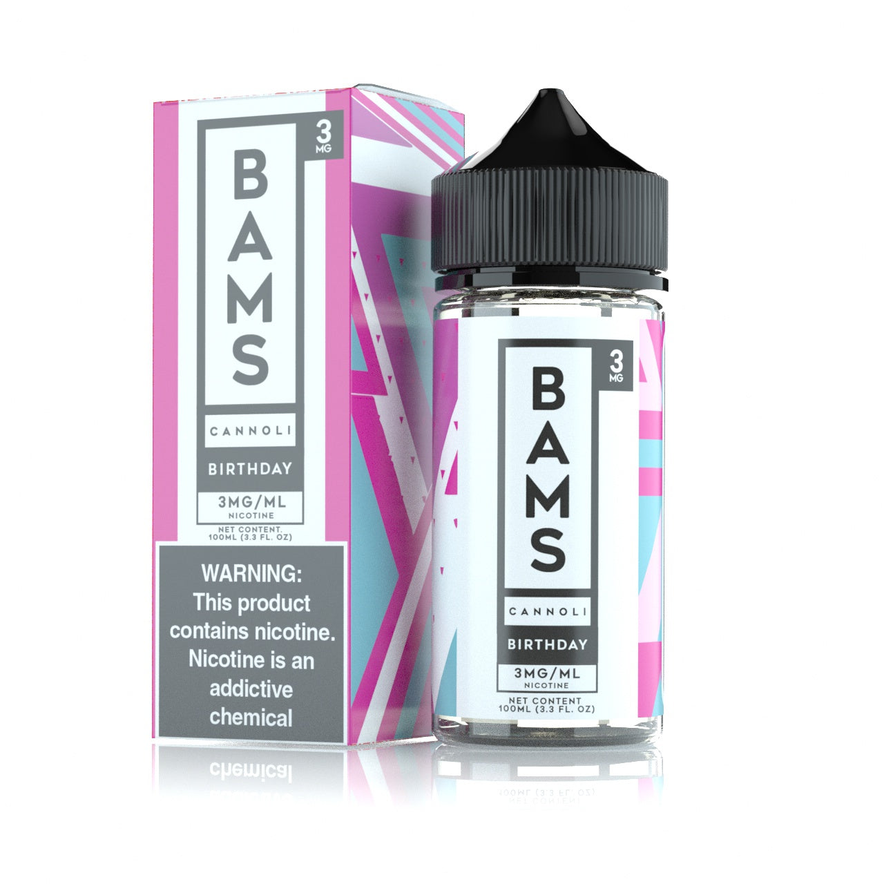 Birthday Cannoli by Bam Bam’s Cannoli Series 100mL with Packaging