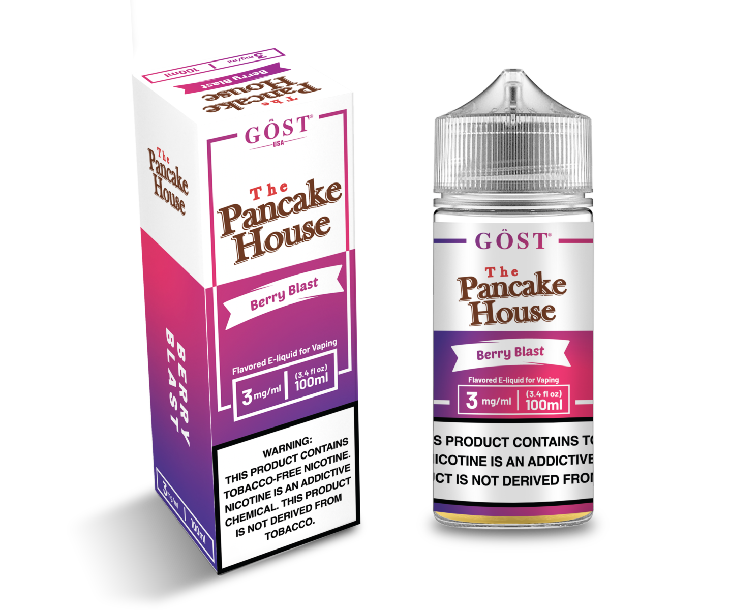 Berry Blast by GOST The Pancake House Series 100mL with Packaging