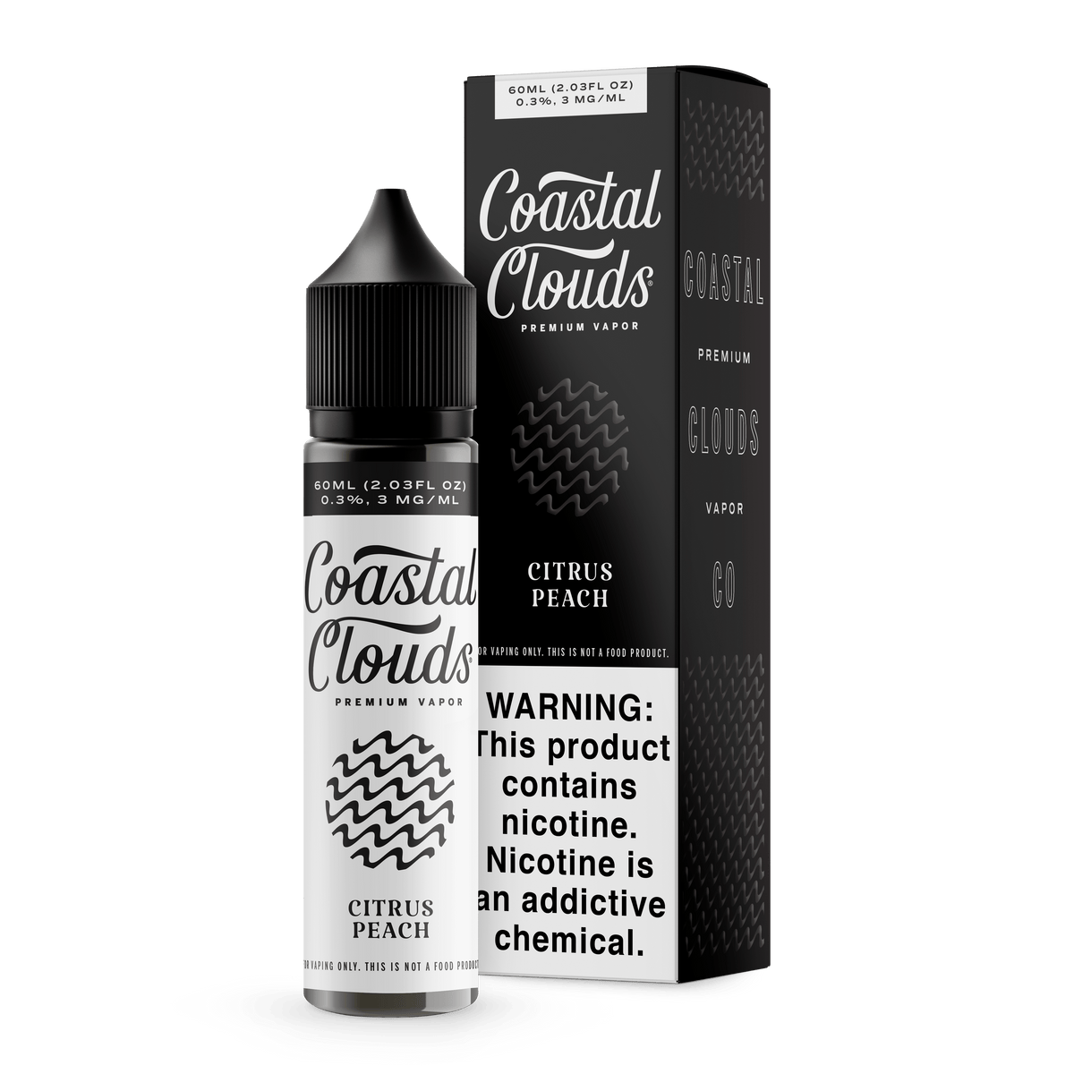 Citrus Peach (Sugared Nectarine) by Coastal Clouds Series 60ml with Packaging
