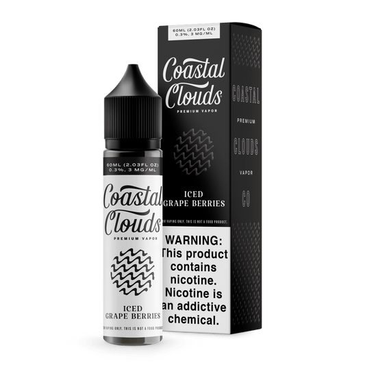 Iced Grape Berries by Coastal Clouds 60ml with Packaging