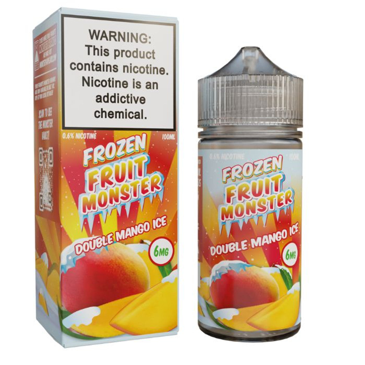 Double Mango Ice by Jam Monster 100mL 6mg with Packaging