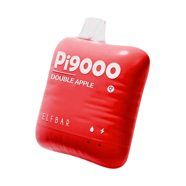 Elf Bar PI9000 Disposable 9000 Puffs 19mL 40-50mg Double Apple