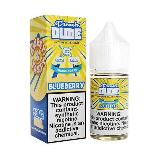 Blueberry | French Dude Salts | 30mL with packaging