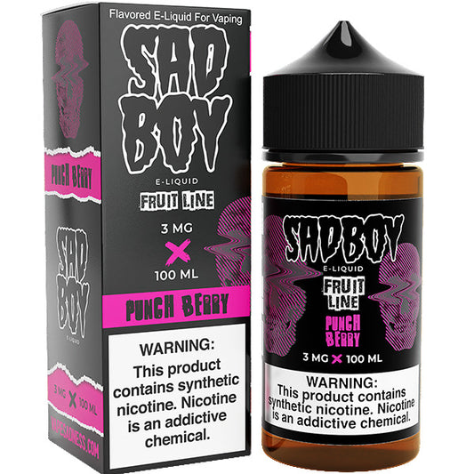 Fruit Punch Berry by Sadboy Series 100mL with Packaging