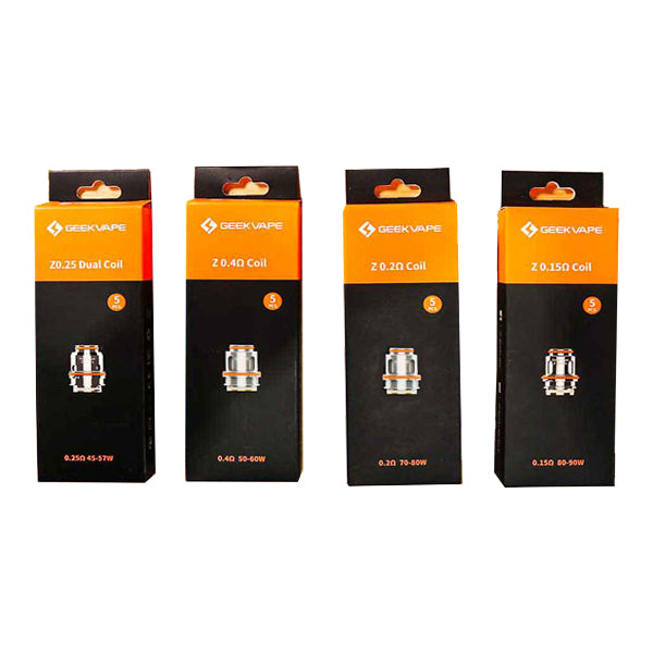 GeekVape Z Series Coils 5-Pack group photo