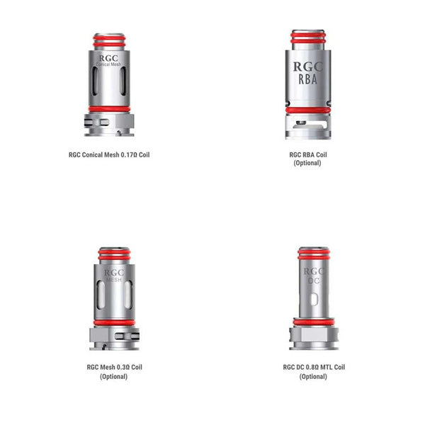 SMOK RGC Conical Mesh Coils 5-Pack group photo
