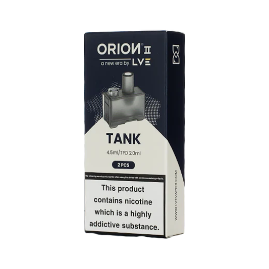 LVE Orion II Replacement Pod Tank 4.5ml Packaging