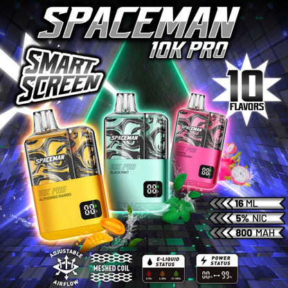 SMOK – Space Man Disposable 10,000 Puffs 15ml 50mg Group Photo