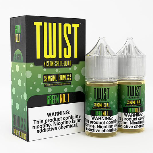 Green No. 1 by Twist Salts Series 60mL with Packaging