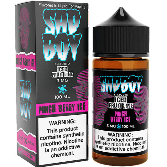 Fruit Punch Berry Ice by Sadboy Series 100mL with Packaging