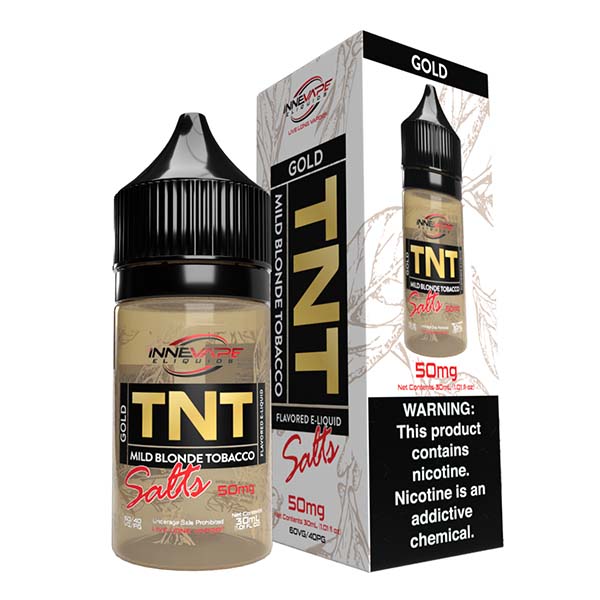 TNT Gold by Innevape TNT Salt Series 30mL with Packaging