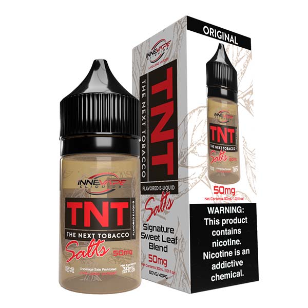 TNT The Next Tobacco by Innevape TNT Salt Series 30mL with Packaging