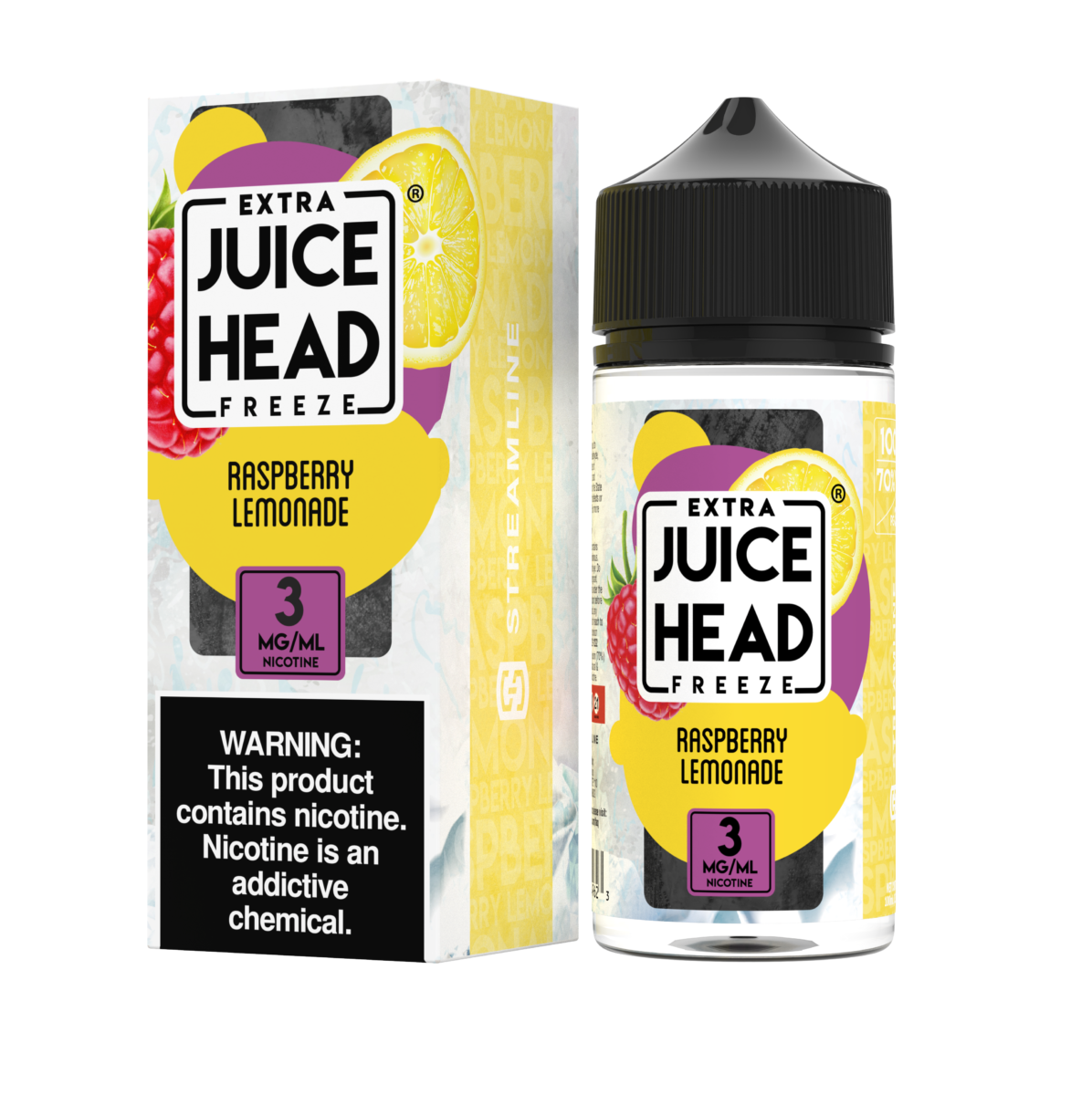 Raspberry Lemonade Freeze by Juice Head Series 100mL with Packaging
