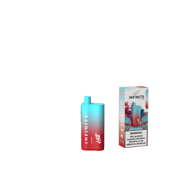 Hitt Infinity Disposable 8000 Puffs 20mL Left Off with Packaging