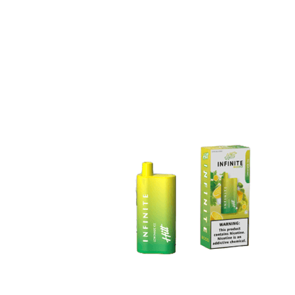 Hitt Infinity Disposable 8000 Puffs 20mL Lemonade Ice with Packaging