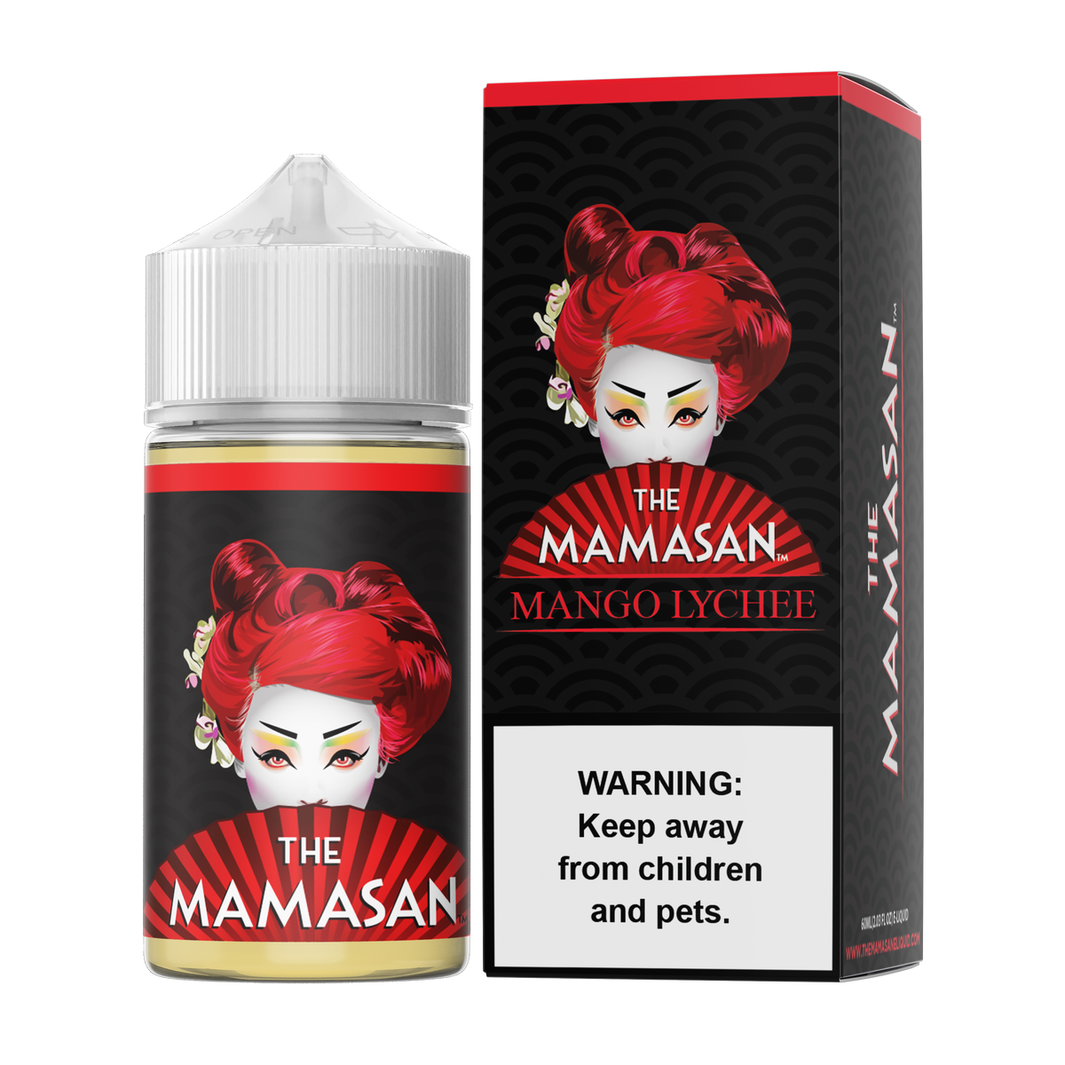 Mango Lychee by The Mamasan Series 60mL with Packaging