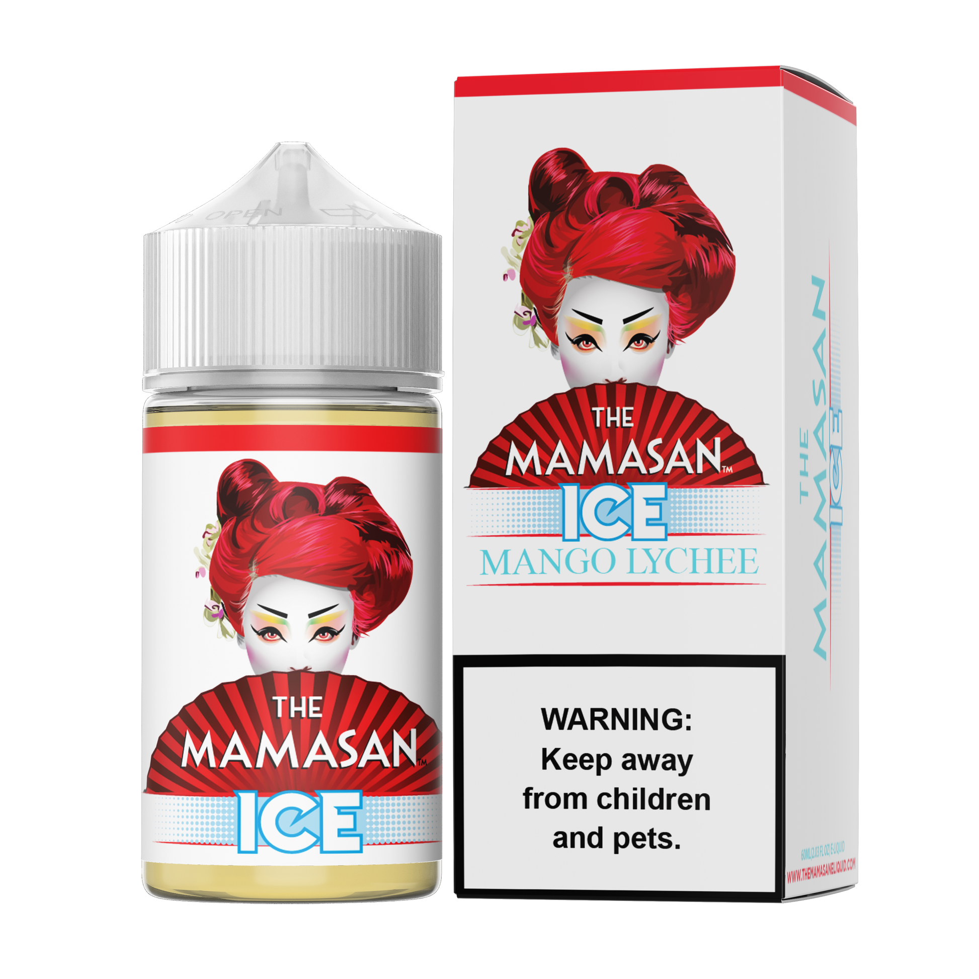 Mango Lychee Ice by The Mamasan Series 60mL with Packaging