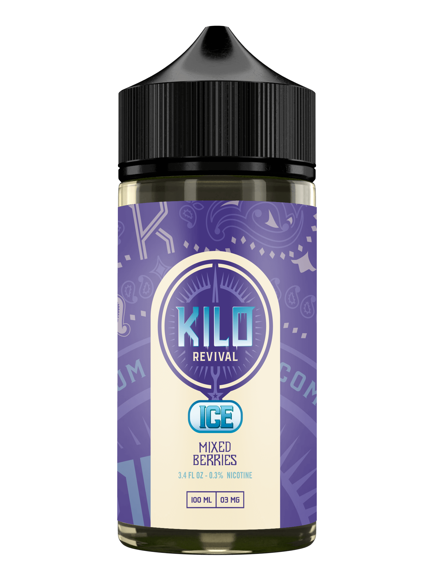 Mixed Berries Ice by Kilo Revival Tobacco-Free Nicotine Series 100mL Bottle